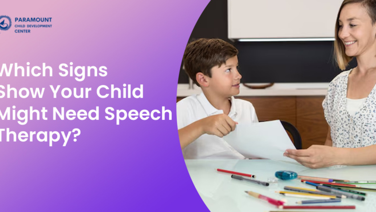 Which Signs Show Your Child Might Need Speech Therapy?