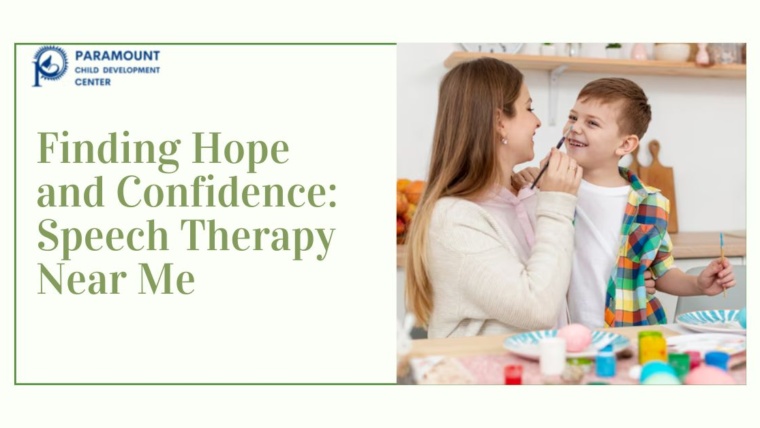 Finding Hope and Confidence: Speech Therapy Near Me