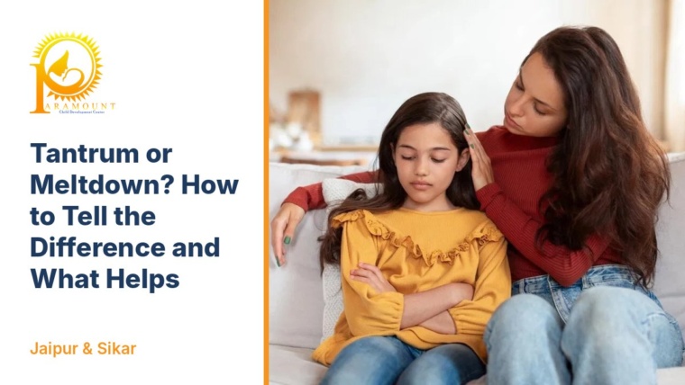 Tantrum or Meltdown? How to Tell the Difference and What Actually Helps